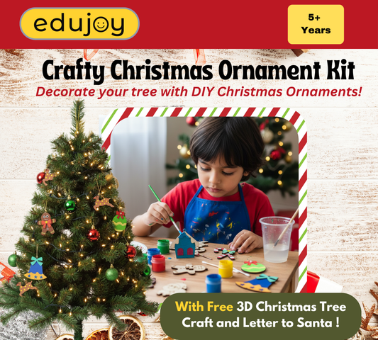 Edujoy Crafty Christmas Ornament Kit