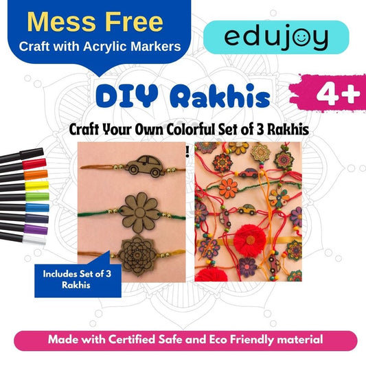 Edujoy DIY Rakhis (Set of 3)